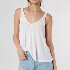 FREE PEOPLE Intimately Free Dani Tank Top White Small